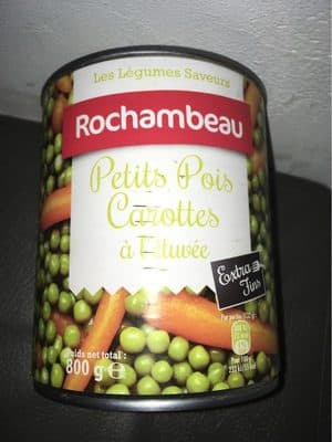 Petits Pois Carottes à l'étuvée (Extra Fins)