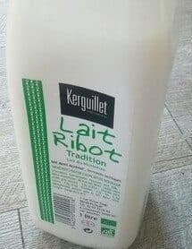 Lait Ribot demi-écrémé