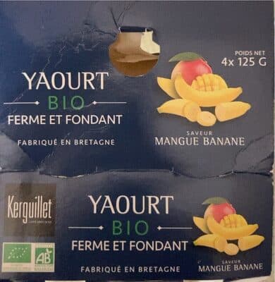 Yaourt bio ferme et fondant