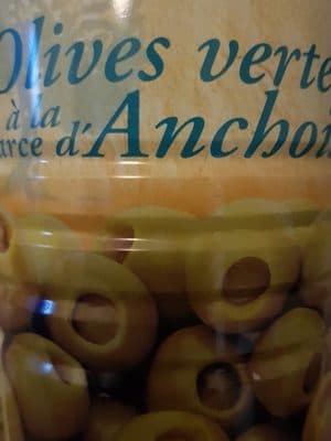 2 / 1 Olive Verte Farcie Anchois La Ciotat