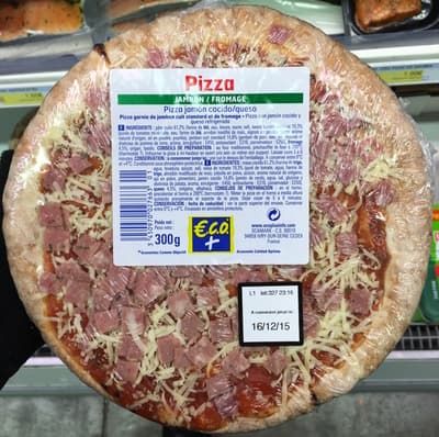 Pizza Jambon / Fromage
