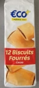 Biscuits Fourrés Cacao