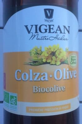 Huile Colza Olive Biocolive
