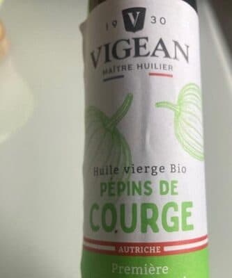 Huile Vierge Bio Pépins de Courge