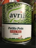 Avril Petits Pois Extra Fins