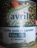 Petits Pois et Carottes Très Fins à l'Étuvée