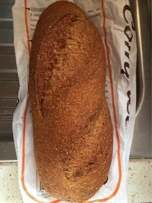 300G Pain Complet 0% Pousse BC