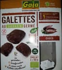 Galettes au sarrasin germé choco