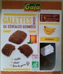 Galettes de Céréales Germées à la Banane