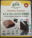 Galette Essene Pois Chiches Germés