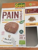 Pain d'epices sarrasin germé