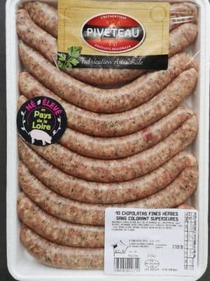 10 chipolatas fines herbes