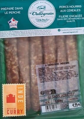 6 chipolatas indienne