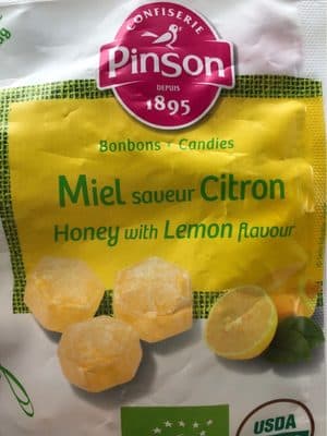 Bonbons Miel Saveur Citron