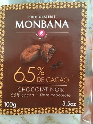 Chocolat noir 65%