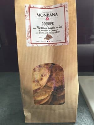 Cookies aux pépites de chocolat au lait
