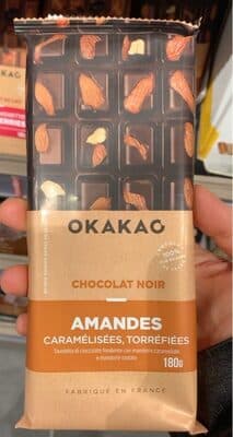 Amandes caramelisees torrefiees