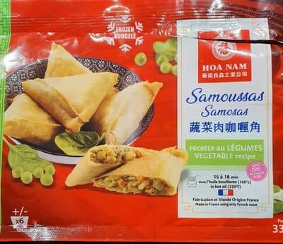 Samoussas recette aux légumes