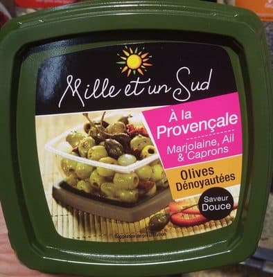 A la provencale olives dénoyautées