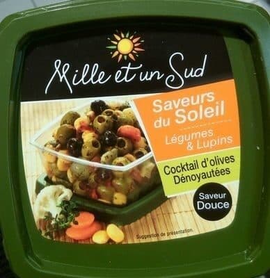 Cocktail d'olives dénoyautées Saveurs du Soleil