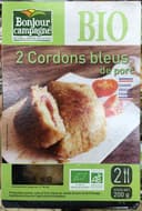 2 cordons bleus de porc