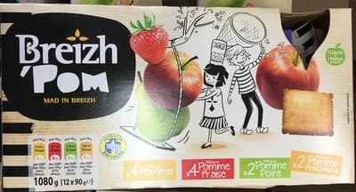 Pomme, Pomme-Fraise, Pomme-Poire, Pomme Petit-Beurre