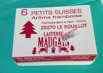 6 Petits Suisses Arôme Framboise