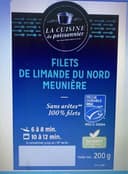 Filet de limande du Nord meunière