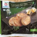 4 Galettes végétales Tofu Emmental