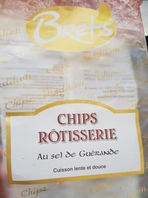 Chips rôtisserie au sel de guérande
