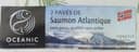 2 Pavés de Saumon Atlantique