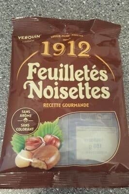Bonbon feuilletes noisettes