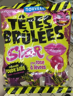 Têtes Brûlées Star effet Rose à lèvres