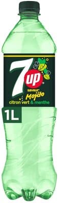 7UP saveur mojito citron vert & menthe 1 L