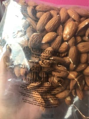 Amandes decortiquees