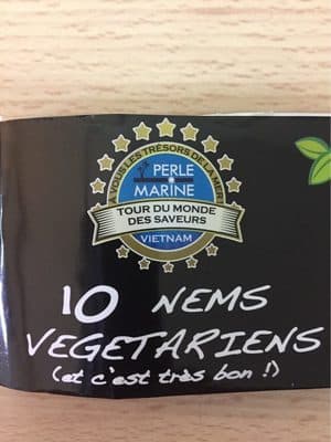 10 nems végétariens