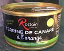 Terrine de canard à l'orange