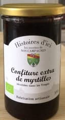 Confiture extra de myrtilles