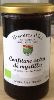 Confiture extra de myrtilles