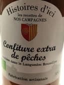 Confiture extra de pêches