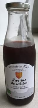 Pur jus de raisin