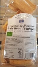 Navettes de provence à la fleur d'oranger