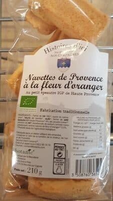 Navettes de provence à la fleur d'oranger