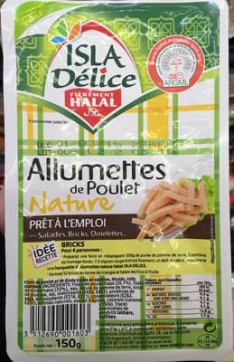 Allumettes de Poulet Nature