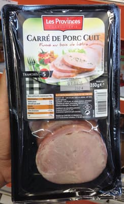Carré de porc cuit