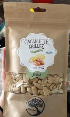 Cacahouètes grillées nature bio
