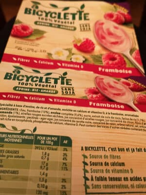 A bicyclette - Framboise