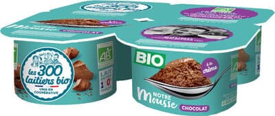 Notre mousse au chocolat