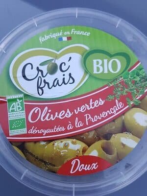 Olives vertes dénoyautées à la Provençale