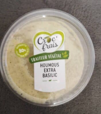 Houmous extra basilic